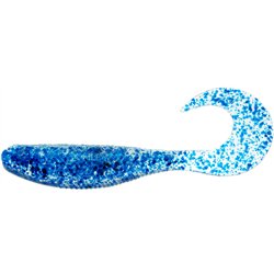 Shad Grub 8.9cm Electric blue