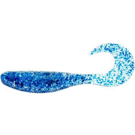 Shad Grub 8.9cm Electric blue
