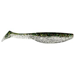 Slim Shad 7.5cm Transparent glitter