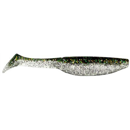 Slim Shad 7.5cm Transparent glitter