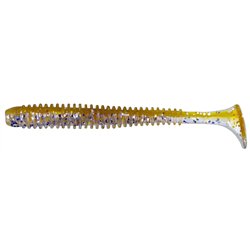 Grubber Shad Skinny 5cm Glitter gold