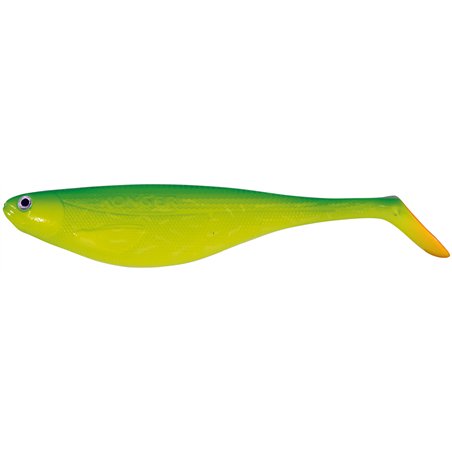 Flat Shad 12.5cm Green Lemon