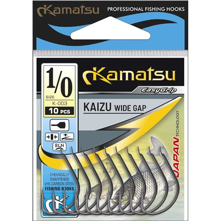 Kamatsu Kaizu 1/0 Black Nickel Flatted