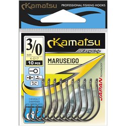 Kamatsu Maruseigo 3/0 Czarny Nikiel Oczko