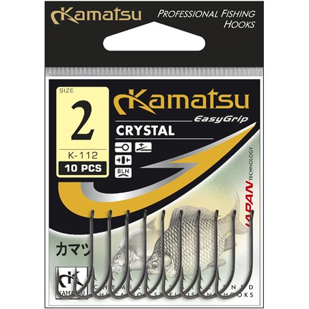 Kamatsu Crystal 2 Black Nickel Ringed
