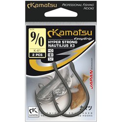 Kamatsu Hyper Strong Nautilius X3 11/0 Czarny Nikiel Oczko
