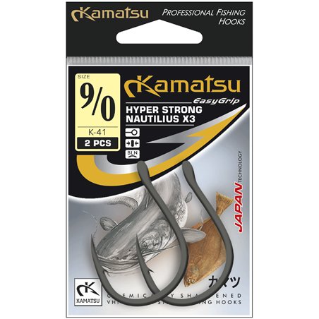 Kamatsu Hyper Strong Nautilius X3 13/0 Gold Ringed