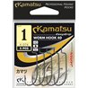 Kamatsu Worm Hook 40 1 Brown Ringed