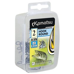 Kamatsu Treble Hook Round 1 Black Nickel