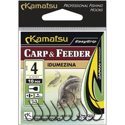 Kamatsu Idumezina Carp & Feeder 6 Black Nickel Flatted