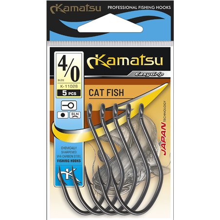 Kamatsu Catfish 6/0 Black Nickel Ringed