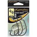 Kamatsu Offset Heavy 5/0 Black Nickel Ringed