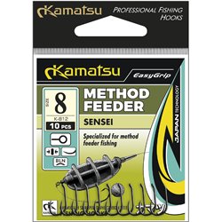 Kamatsu Method Feeder Sensei 14 Black Nickel Ringed