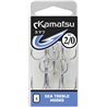 Kamatsu Sea Treble 2/0 Cynk