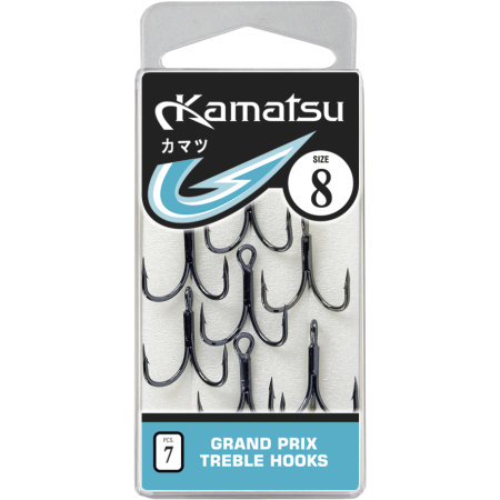 Kamatsu Grand Prix Treble 8 Black Nickel