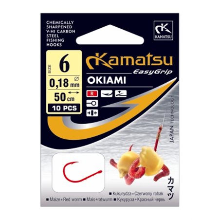 50cm Kukurydza Czerwony robak Okiami 10