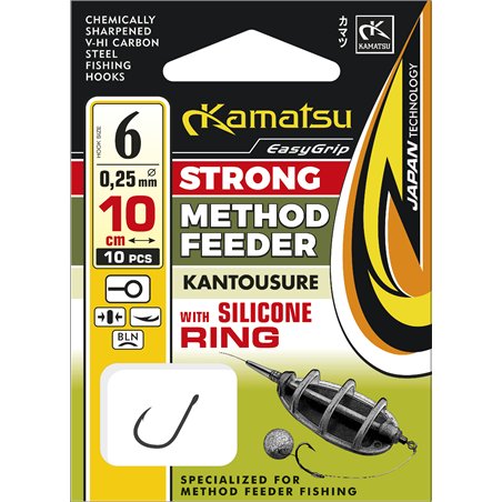 Method Feeder Strong Kantousure 12 with Silicone Ring