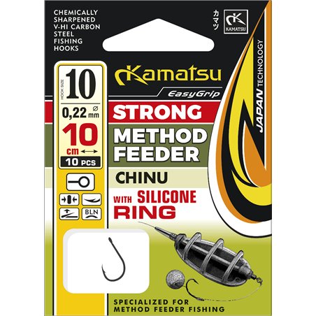 Method Feeder Strong Chinu 10 z pierścieniem silikonowym